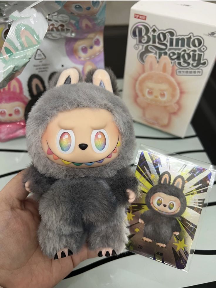 Soft LABUBU Monster Plush – Collectible Bunny Outfit Doll Multicolor