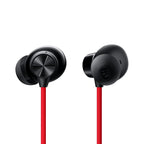 OnePlus Bullets Wireless Z2 Bluetooth Earphones with Mic – Acoustic Red | 30 Hrs Battery, Fast Charging, Deep Bass, IP55 Water Resistant