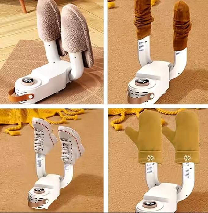 Crobat Shoes Dryer Machine – Fast Dryer, Heater, Retractable, Dehumidifying & Deodorizing – Quiet, Compact & Energy Efficient