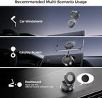 60° Vacuum Magnetic Phone Holder | 360° Rotating Car Phone Mount with Strong Suction Cup | Universal Magnetic Stand for Car, Gym, Mirror & Shower