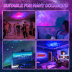 IC ICLOVER Astronaut Galaxy Projector – 5-in-1 Star Light & Nebula Lamp with Music Speaker, Moon Ambient Light & White Noise – Space Buddy Night Light for Kids & Adults, Room Decor & Gift