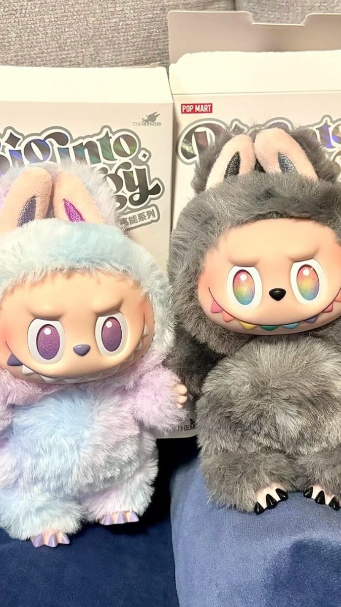 Soft LABUBU Monster Plush – Collectible Bunny Outfit Doll Multicolor